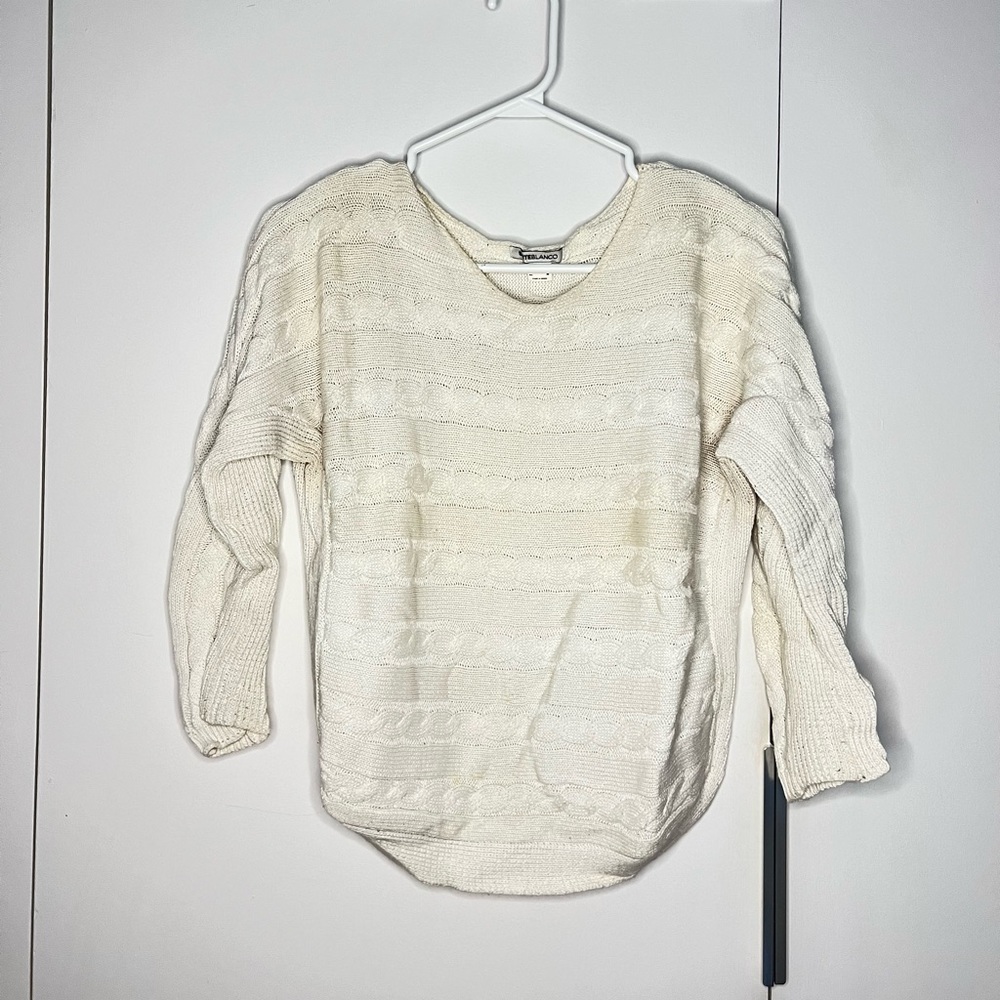 White sweater